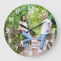 Custom photo personalised name white letters