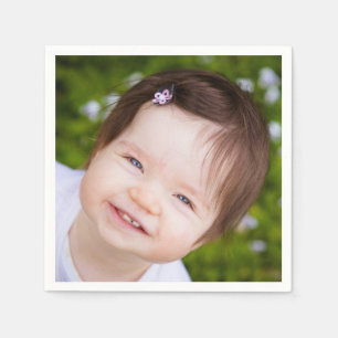 Custom Photo Personalised Napkin