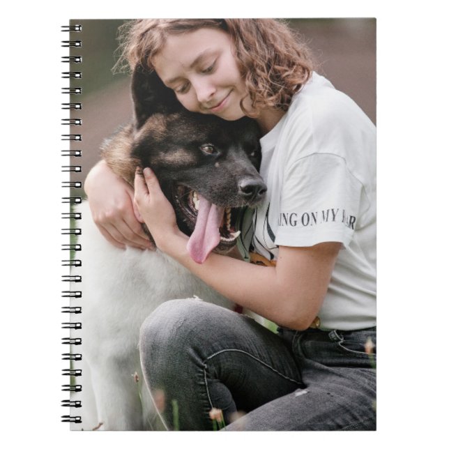Custom Photo Personalised  Notebook (Front)