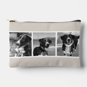 Custom Photo Personalised Pet Lover Dog Photo Accessory Pouch