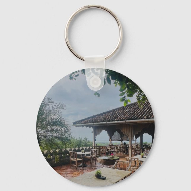 Custom Photo Personalised Photo  Key Ring (Front)