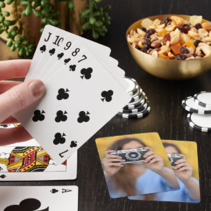 Custom Photo Personalised Picture Keepsake Deck Playing Cards