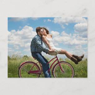 Custom Photo Personalised Postcard