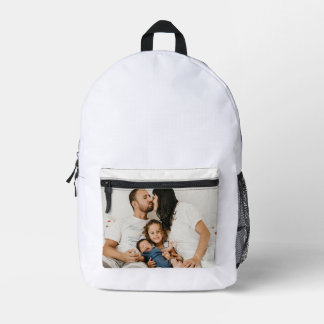 Custom Photo Personalised Printed Backpack