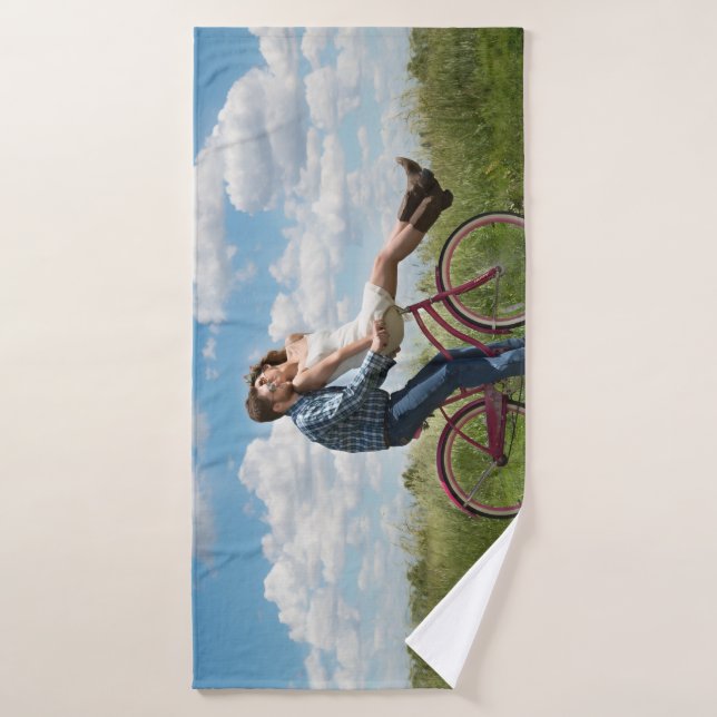Custom Photo Personalized   Bath Towel (Bath Towel)