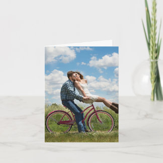 Custom Photo Personalized Card