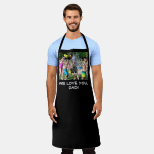 Custom Photo Personalized Dad Fathers Day Apron