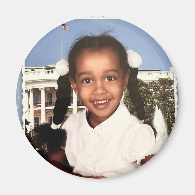 Custom Photo Personalized Refrigerator Magnet (Front)