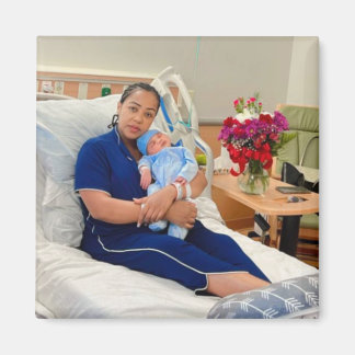 Custom Photo Personalized Refrigerator Magnet