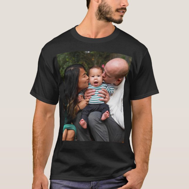 Custom Photo Personalized T-Shirt (Front)