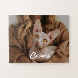 Custom Photo Pet Family Personalise Jigsaw Puzzle