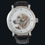 Custom Photo Pet Minimalist Modern Keepsake Watch<br><div class="desc">A wonderful memory of a beloved dog: this simple minimalist modern custom photo watch is a great gift for any pet lover. A sweet keepsake for years to come.</div>