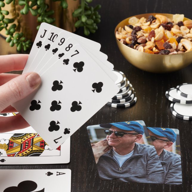 Custom Photo Picture Favourite Memory Deck Playing Cards (In Situ)