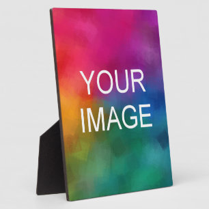 Custom Photo Picture Image Logo Vertical Large Plaque