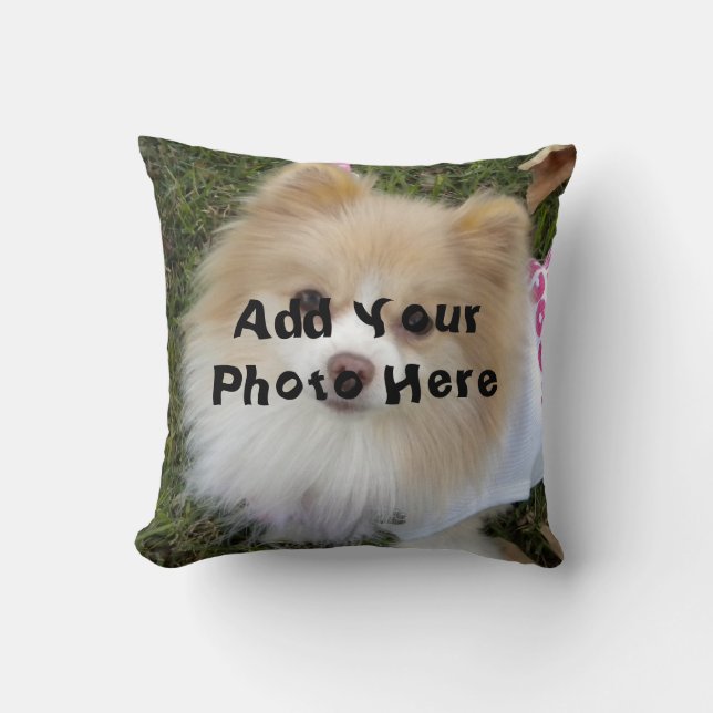 Custom Photo Pillow (Front)