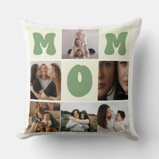 Custom Photo Pillow for Mum – Add Your Own Family