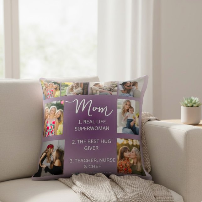Custom Photo Pillow with Meaningful Mothers Quotes (Creator Uploaded)