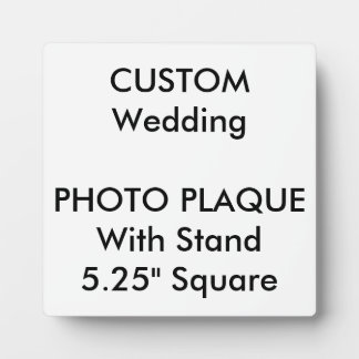 Custom Photo Plaque 5.25" Square
