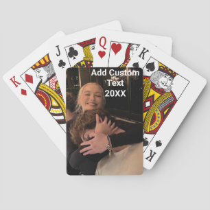 Custom photo playing cards Personalised card