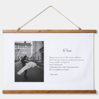 Custom Photo Poem Canvas Wedding Anniversary