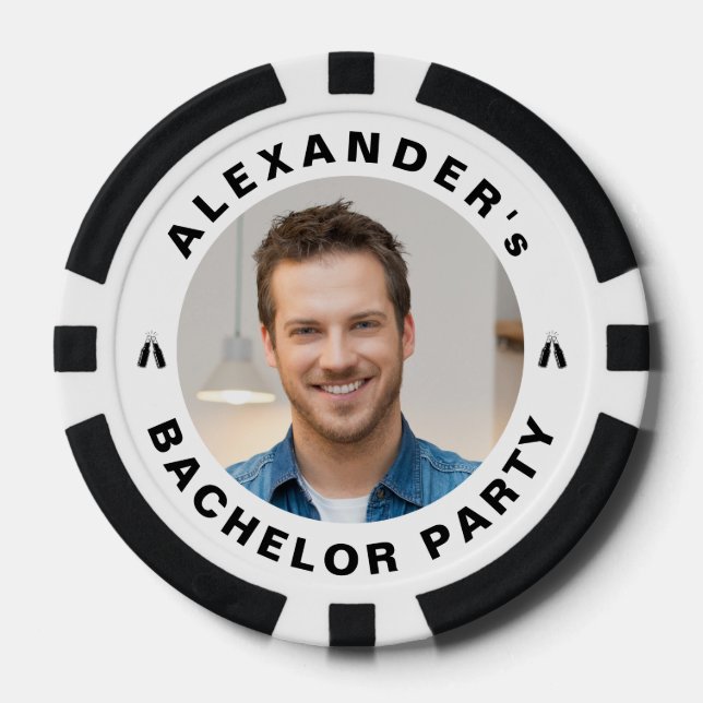 Custom Photo Poker Chips (Front)