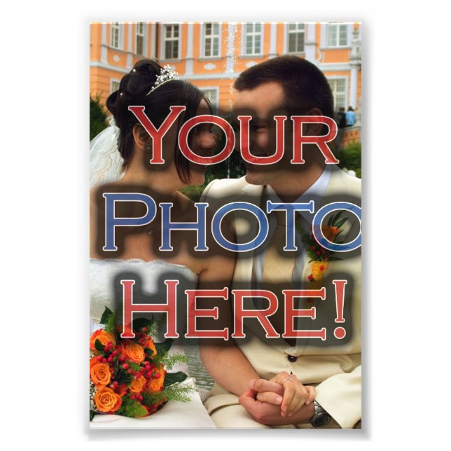 Custom Photo Print Enlargement (Front)