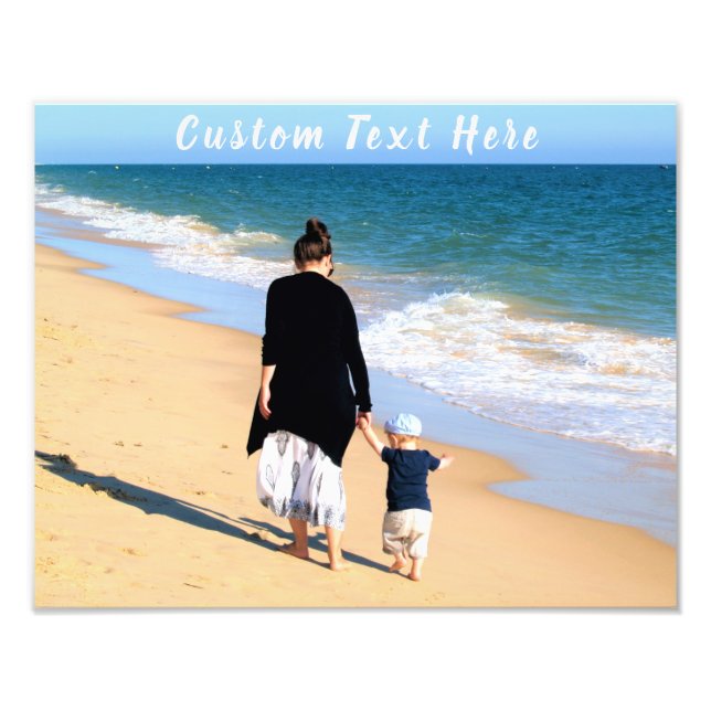 Custom Photo Print Your Family Photos with Mom (Front)