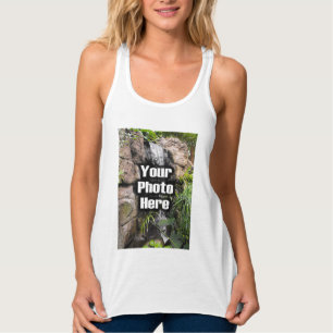Custom Photo Printed Women's Racer Back Tank Top