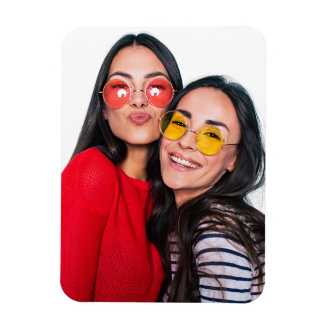 Custom Photo Refrigerator Magnet (Vertical)