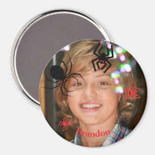 Custom Photo Round Magnet
