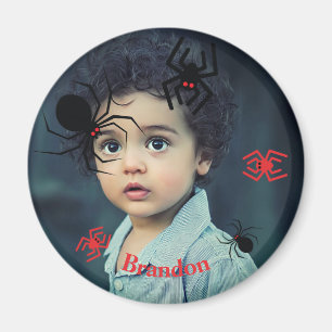 Custom Photo Round Magnet