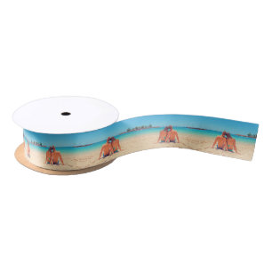 Custom Photo Satin Ribbon Personalised Gift