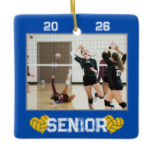Custom Photo Senior Year Volleyball 