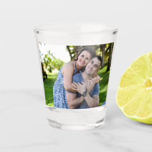 CUSTOM PHOTO SHOT GLASS GLASSES