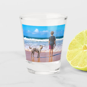 Custom Photo Shot Glass Your Favorite Photos Gift