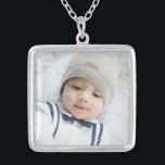 Custom Photo Silver Plated Necklace<br><div class="desc">Create your own personalised photo gift by add your own photo,  from your beloved family photo to your adorable pet photo,  to make your design unique.

Please Note: Photos shown on product are sample photos with watermark for presentation purposes only.</div>