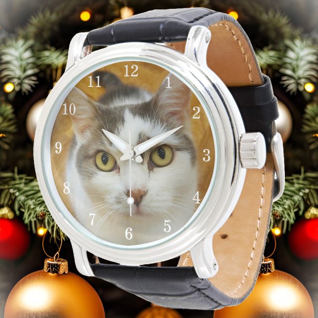 Custom Photo Simple Elegant Personalised Watch (Creator Uploaded)