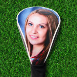 Custom Photo Simple Personalised Golf Head Cover<br><div class="desc">Upload a photo, and easily create your personalised golf head cover. You can TRANSFER this DESIGN on other Zazzle products and adjust it to fit most of the Zazzle items. Standard Studio designs are made in high-resolution vector graphics for a professional print. Thank you for choosing our designs and stopping...</div>
