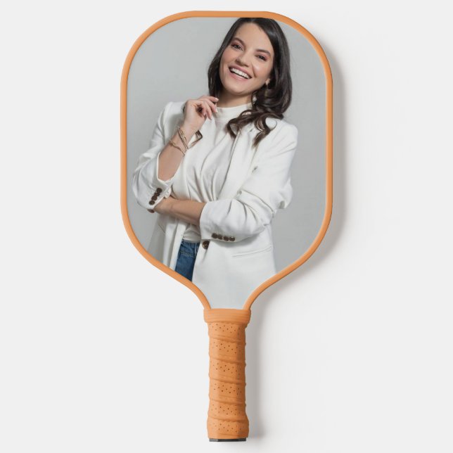 Custom Photo Simple Personalised  Pickleball Paddle (Front)