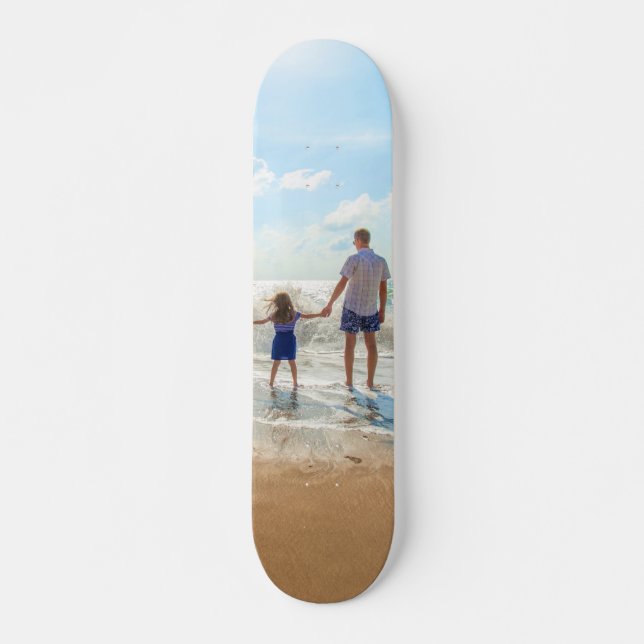 Custom Photo Skateboard Your Design - With DAD (Front)