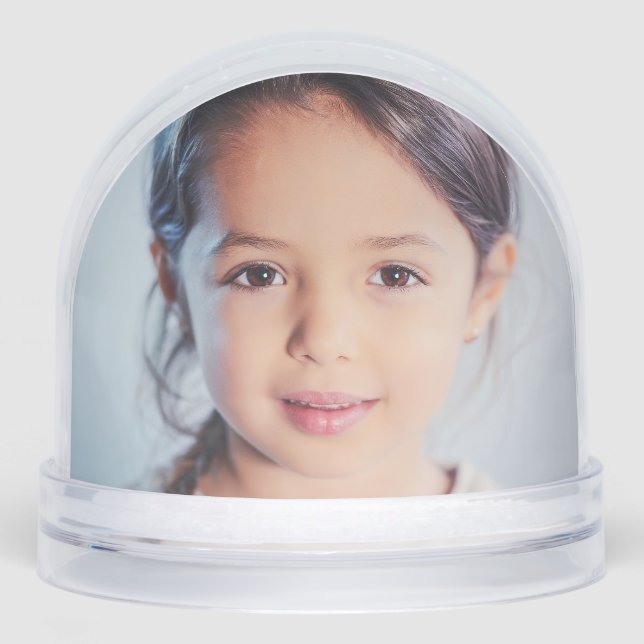 CUSTOM PHOTO SNOW GLOBE (Front)