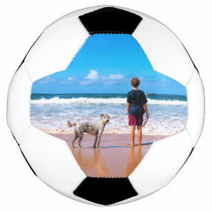 Custom Photo Soccer Ball Your Design - With Pet