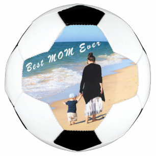 Custom Photo Soccer Ball Your Family Photos Mom