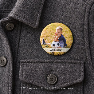 Custom Photo Sports  Button