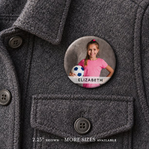 Custom Photo Sports  Button
