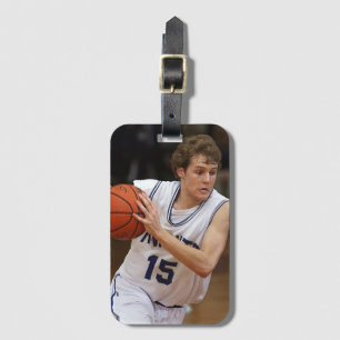 Custom Photo Sports Luggage Tag