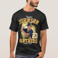 Custom Photo Sports Player Yellow Bootleg Rap
