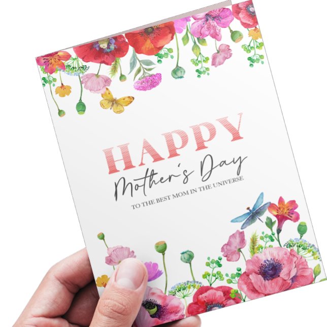 Custom Photo Spring Flowers Happy Mothers Day (Creator Uploaded)
