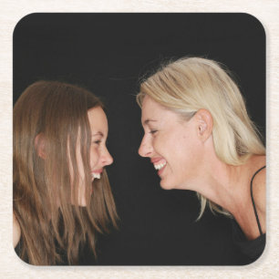 Custom Photo Square Paper Coaster