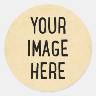 Custom photo sticker